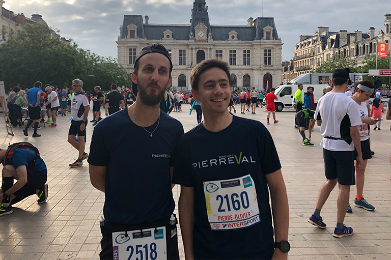 Le Groupe Pierreval participe au marathon du Futuroscope 2019